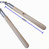 Chacos de madera con herraje de acero inoxidable — imagen 4 de 7