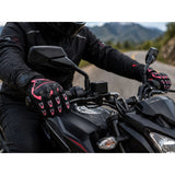 Guantes de moto con protección rígida en nudillos color gris — imagen 5 de 5