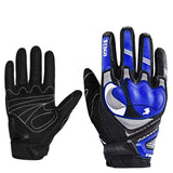 Guantes de moto reflectantes con touchscreen en gris perla — imagen 5 de 8