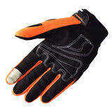 Guantes transpirables para motociclista con dedo touchscreen y protección en nudillos — imagen 2 de 6