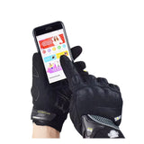 Guantes transpirables para motociclista con dedo touchscreen y protección en nudillos — imagen 3 de 6
