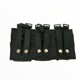 Set de 6 porta cargadores con división doble y sistema molle — imagen 2 de 2