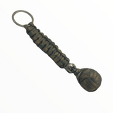 Llavero puno de mono tejido en cuerda paracord — imagen 2 de 3