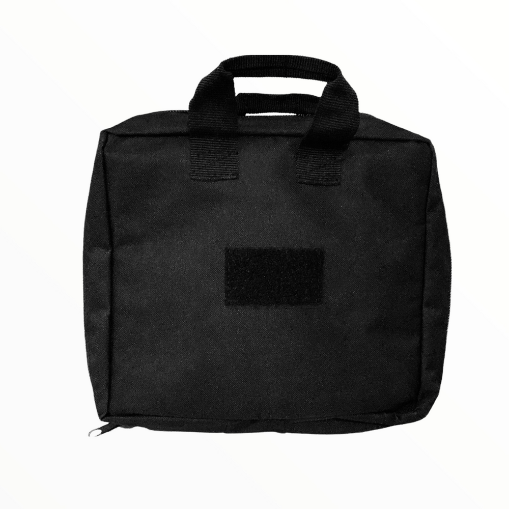 Maletín táctico negro para transportar arma y accesorios