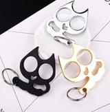 Boxer gato compacto para defensa personal en color dorado — imagen 2 de 2