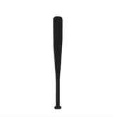 Bate de beisbol metalico color negro de 70 centimetros — imagen 2 de 2