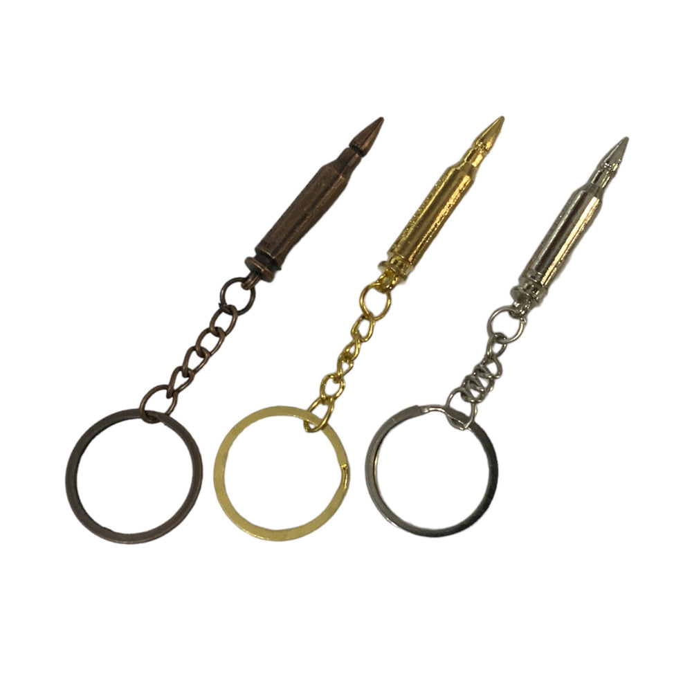 Llavero decorativo con forma de bala para organizar llaves
