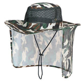 Sombrero de pesca de ala ancha en camuflaje verde — imagen 3 de 6