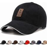 Gorra deportiva de algodón en color azul marino — imagen 5 de 10
