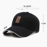 Gorra deportiva de algodón en color azul marino — imagen 3 de 10