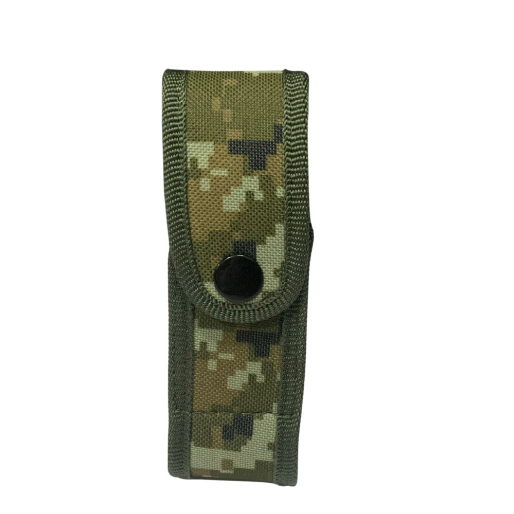Funda protectora para lámpara de gas en verde pixel