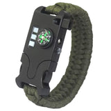 Pulsera de emergencia 7 en 1 con láser SOS, brújula y espejo de señales SN177 — imagen 4 de 6