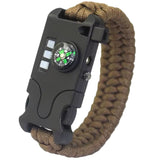 Pulsera de emergencia 7 en 1 con láser SOS, brújula y espejo de señales SN177 — imagen 6 de 6