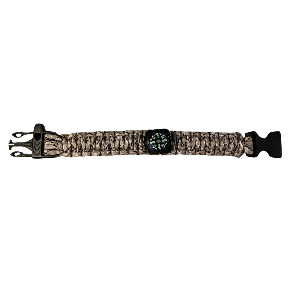 Pulsera de supervivencia con brújula y silbato de emergencia SN178