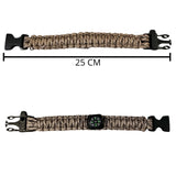 Pulsera de supervivencia con brújula y silbato de emergencia SN178 — imagen 2 de 4