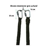 Porta fusil de paracord con arnés reforzado en tres colores — imagen 7 de 10