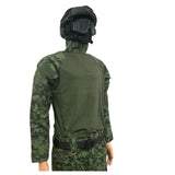 Uniforme táctico ripstop con playera y pantalón camuflaje verde militar — imagen 1 de 6