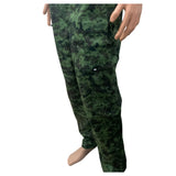 Uniforme táctico ripstop con playera y pantalón camuflaje verde militar — imagen 5 de 6