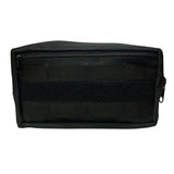 Pouch molle táctico con cremalleras reforzadas en negro — imagen 3 de 8