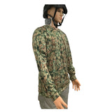 Playera táctica T3 tipo militar en color verde — imagen 3 de 4