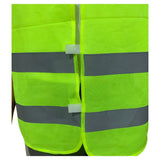 Chaleco reflectante de alta visibilidad 360° para seguridad industrial y vial — imagen 2 de 6
