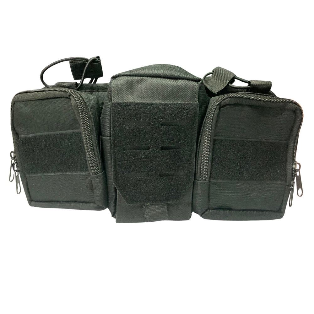 Porta cargador táctico MOLLE de 34x16 cm con cierre de contactel