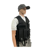 Chaleco táctico premium con sistema MOLLE completo y panel transpirable — imagen 6 de 7