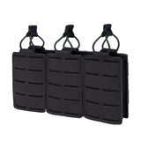 Porta cargadores táctico triple MOLLE de nylon 1000D impermeable — imagen 1 de 5