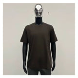 Camiseta básica unisex negra de manga corta y cuello redondo — imagen 3 de 5