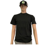 Playera deportiva de licra color liso para hombre — imagen 1 de 4