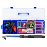 Kit de pesca portátil con caña telescópica de 164 cm y accesorios — imagen 1 de 5