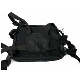 Pechera táctica Chest Rig negra con sistema MOLLE y arnés ajustable — imagen 2 de 4