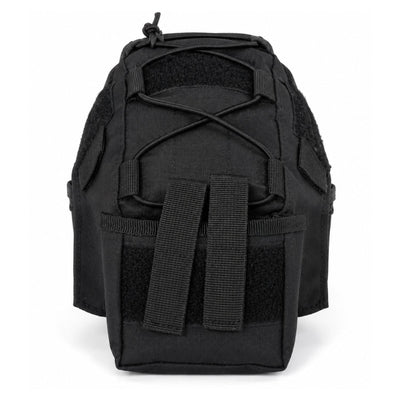Funda para casco táctico FAST con bolsa trasera porta baterías