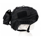 Funda para casco táctico FAST con bolsa trasera porta baterías — imagen 3 de 5