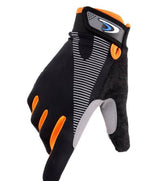 Guantes de motociclista y ciclismo con dedo touch en negro y rojo — imagen 4 de 4