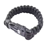 Pulsera de supervivencia con pedernal, cuchilla corta soga y silbato SN179 — imagen 3 de 5