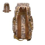 Mochila de senderismo de 75 litros con soporte de aluminio en café pixel — imagen 5 de 5