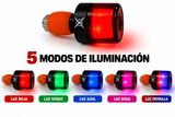 Sliders para motocicleta con luz LED de 5 modalidades — imagen 4 de 5