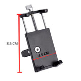 Porta celular metálico para manubrio de bicicleta o motocicleta, color negro — imagen 3 de 3