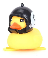 Muñeco decorativo con casco y luz LED para bicicleta o moto — imagen 3 de 10