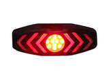 Luz trasera LED para bicicleta con función de giro y control inalámbrico — imagen 6 de 6
