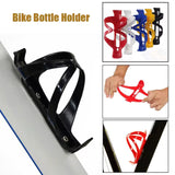 Portabidón de plástico reforzado negro para bicicleta — imagen 2 de 5