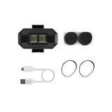 Mini luz LED con efecto estrobo en colores blanco, rojo y verde — imagen 4 de 5