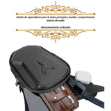 Riñonera piernera deportiva impermeable para motocicleta con carcasa rígida — imagen 3 de 5