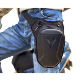 Riñonera piernera deportiva impermeable para motocicleta con carcasa rígida — imagen 4 de 5