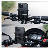 Soporte para celular con pads antideslizantes para manubrio de moto o bici — imagen 5 de 5