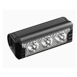Lámpara frontal LED para bicicleta con 1200 lúmenes, 5 modos y luz ámbar — imagen 1 de 8
