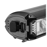 Lámpara frontal LED para bicicleta con 1200 lúmenes, 5 modos y luz ámbar — imagen 3 de 8