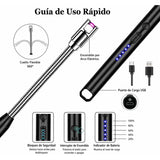 Encendedor eléctrico con cuello flexible de 360 grados resistente al viento — imagen 4 de 4