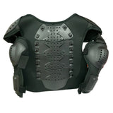 Armadura de protección de medio cuerpo con coderas y espinilleras para moto — imagen 2 de 5